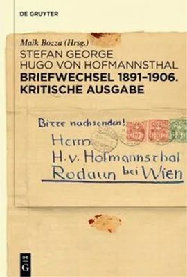 Obrázek produktu pro Briefwechsel 1891-1906. Kritische Ausgabe