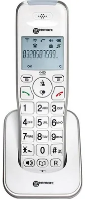 Image de Geemarc Zusatz AmpliDECT 295 Téléphone sans fil pour malentendants 30 dB - Version française