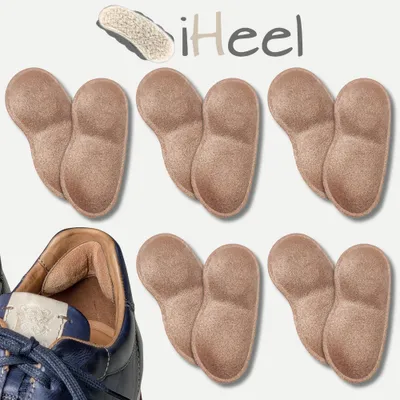 Produktbild von iHeel® Pads - 5er-Pack(10 Stück) - ​Blasen- & Fersenschutz ohne Pflaster - Rutschfest - Verschleißfest - Fersenpolster - Fersenkissen - Fersenschützer