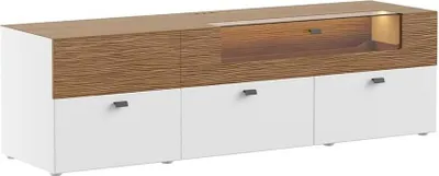 Image de V-Lowboard Table de télévision Meuble multimédia Commode de télévision