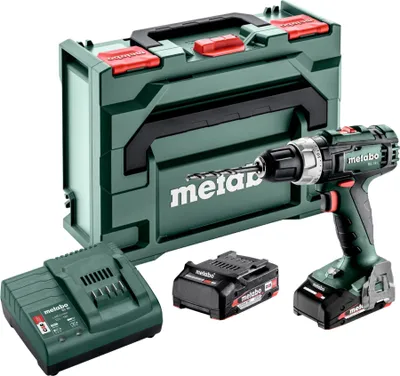 Produktbild von Metabo BS 18 Li + 2x 2,0 AH Akku Akku-Bohrschrauber