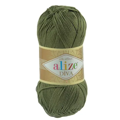 Produktbild von 100g Strickgarn ALIZE DIVA Sommerwolle Häkelgarn Wolle Sommer Stricken Häkeln