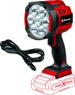 Zdjęcie produktu dla Latarka akumulatorowa Einhell TE-CL 18/2500 LiAC - Solo 18 V, bez akumulatora i ładowarki, 4514145
