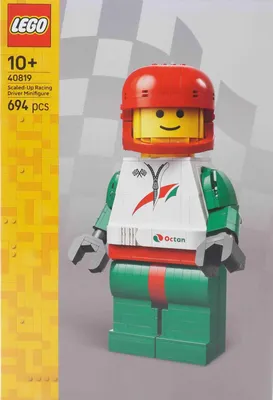 Image de LEGO® 40819 Grande mini-figurine de pilote de course