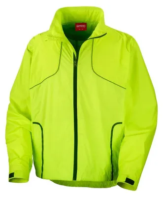 Produktbild von Spiro - Radfahrjacke für Herren/Damen Uni FK2998 (L) (Neon Lindgrün)