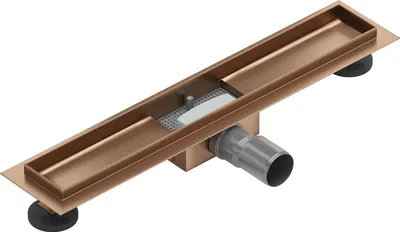 Zdjęcie produktu dla Mexen Flat korpus do odpływu liniowego 50 cm, miedź szczotkowana - 1C15050