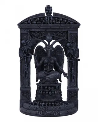 Image de Temple de Baphomet Gothique Représentant 28cm