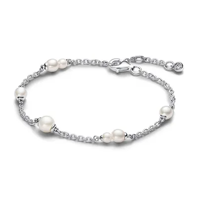 Produktbild von Pandora Behandelte Süßwasserzuchtperle Kettenarmband 593172C01 Damenarmband, Armbandumfang:20cm