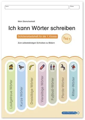 Produktbild von Ich kann Wörter schreiben Teil 1