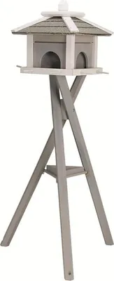 Produktbild von Trixie Vogelfutterhaus zum Aufstellen, 46 × 35 × 46 cm/1,35 m