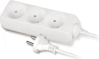 Obrázok produktu pre Predlžovací Kábel S 3 Zásuvkami 1,5 Metra B/U - Vt-300-0315