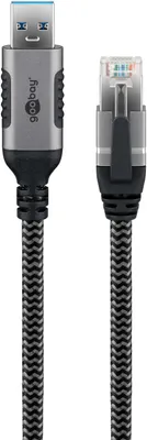 Produktbild von Ethernet-Kabel USB-A 3.0 auf RJ45, 5 m