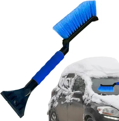 Productafbeelding van Autosneeuwborstel met ijskrabber voor autoruiten