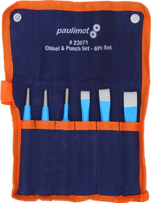 Produktbild von PAULIMOT Körner- und Meißel-Set, 6-teilig