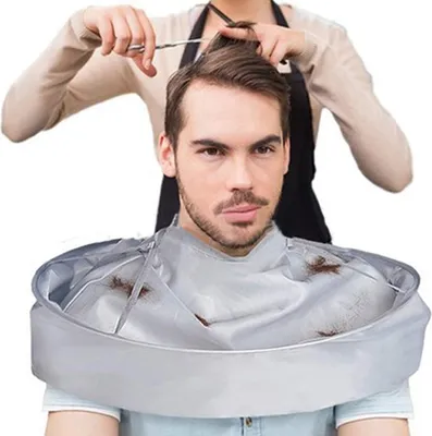 Produktbild von Kadernícky plášť Skladací strihač vlasov s hákovým uzáverom Profesionálny strihací plášť Kadernícky plášť Cutting House Cape Hair Salon Retoo