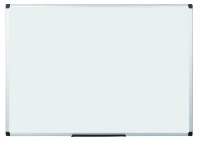 Magnetisches Whiteboard 105x75 cm, lackierter Stahl, Alurahmen