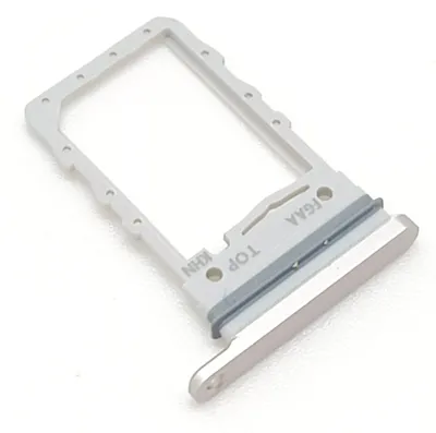 Obrázek produktu pro Stříbrný náhradní držák karet Sim Tray Z Flip3, 360stupňová ochrana proti pádu celého těla s tenkým designem a snadný přístup k nabíjecímu portu a tlačítkům