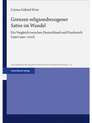 Zdjęcie produktu dla Grenzen religionsbezogener Satire im Wandel