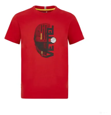 Obrázok produktu pre 2020, Červená, T-shirt Ferrari Sebastian Vettel, veľkosť 104