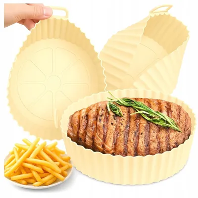 Produktbild von Silikoneinsatz für Heißluftfritteuse Air Fryer 20 cm
