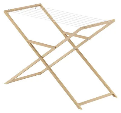 Produktbild von Holzwäscheständer Wäschetrockner Wäscheständer aus Eschenholz V-90.93klein
