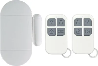 Produktbild von Türalarm, Türöffnungsmelder mit lautem 130-dB-Alarm, kabelloser magnetischer Tür- und Fensteralarm für Türen, Fenster und Schränke, für Zuhause und Büro