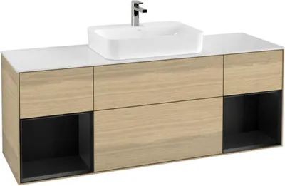 Produktbild von Villeroy & Boch G451PDPC Waschbeckenunterschrank Finion G45
