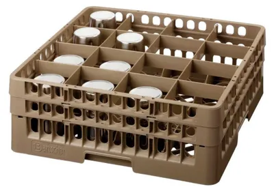 Zdjęcie produktu dla Stojak na szkło Bartscher STL, 16 przegródek, LxWxH: 0x0x0 cm; 5319
