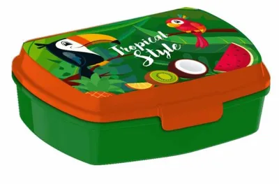 Immagine prodotto di Borsa da colazione in PVC 17x12cm Tucan Stile Tropicale KL10576 Bambini Euroswan