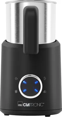 Produktbild von Clatronic® Milchaufschäumer elektrisch | Heizfunktion | warmer und kalter Schaum | für dichten, cremigen Schaum | kein Vorwärmen | 740ml  | MS 3812