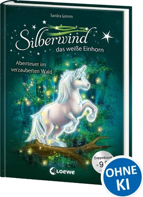 Produktbild von Silberwind, das weiße Einhorn (Band 5-6) - Abenteuer im verzauberten Wald