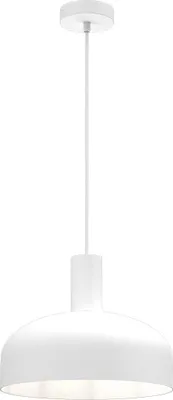 Obrázek produktu pro Skandinávské závěsné svítidlo do kuchyně, jídelny, nad stůl, bílé, Ø30cm, 1xE27, 60W, VISBY Milagro