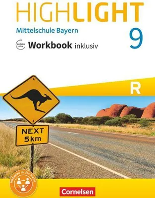 Immagine prodotto di Highlight 9. Jahrgangsstufe - Mittelschule Bayern - Workbook inklusiv mit Audios online