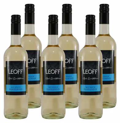 Produktbild von Leoff Weisser Burgunder QbA -trocken- (6 x 0,75L)
