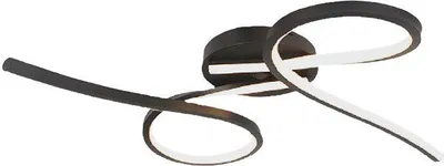 Immagine prodotto di Lampada da soffitto a LED VT-7791 24W 3000K 2560 lm, metallo nero, dimensioni: 12x61x61 cm, IP20, V-TAC