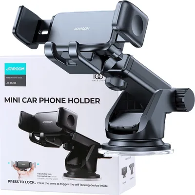 Obrázek produktu pro Joyroom Držák smartphonu do auta na palubní desku černý
