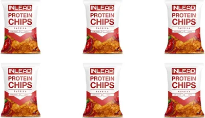 Produktbild von Inlead Protein Chips- 6x50 g Paprika