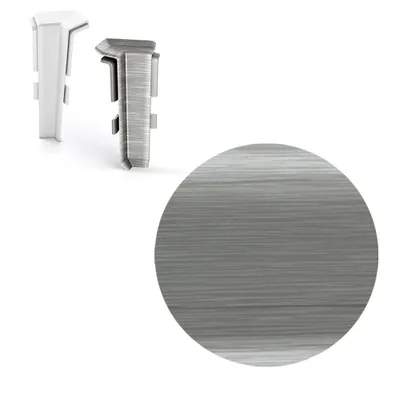 Obrázok produktu pre AP31 vnútorný roh pre lištu NG62, PVC hliníkový Imitácia, 62 mm, 1 ks