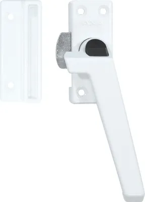 Produktbild von AXA Fensterverriegelung - Modell 3308 - Fenstergriff - Abschließbar per Knopfdruck - Rechtsdrehend - Aluminium, Weiß