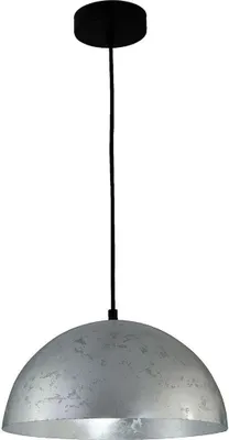 Produktbild von masterlight Pendelleuchte Larino G&S 1-flammig Stahl Blattsilber Ø30cm