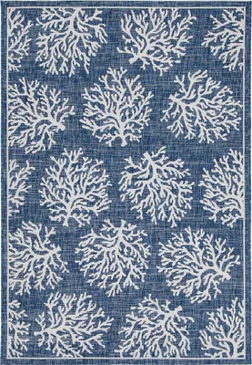 Produktbild von Teppich TR FLATWEAVE, marineblau, 200 x 280 cm