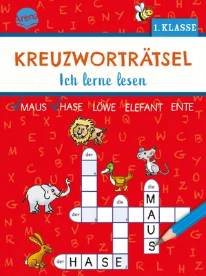 Produktbild von Kreuzworträtsel. Ich lerne lesen (1. Klasse)
