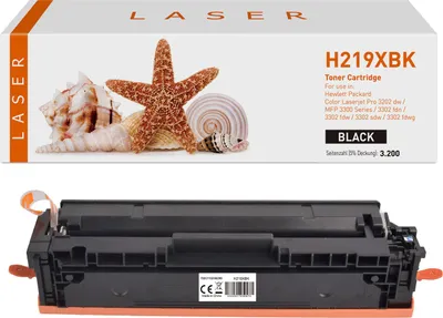 Produktbild von black Toner 3.1-W2190X [ mit Chip ]  kompatibel mit HP W2190X [ 219X ]  Seiten: 3.200
