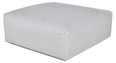 Produktbild von HOME DELUXE Outdoor Sofa ALAZIA – Hellgrau XXS, Aluminium 110 x 110 x 40 cm | Modulares Design mit Fast-Dry Komfort