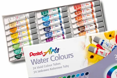 Zdjęcie produktu dla Farby akwarelowe 24 kolory WFRS-24