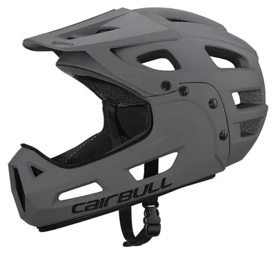 Produktbild von Mountainbikehelm Fahrradhelm Integralhelm - Abnehmbares Visier - 54 bis 61 cm - Verstellbar - Für Erwachsene