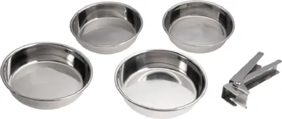 Obrázek produktu pro Sada pánví LotusGrill Sada pánví 5 TLG Příslušenství Grilovací tác Accesoiress