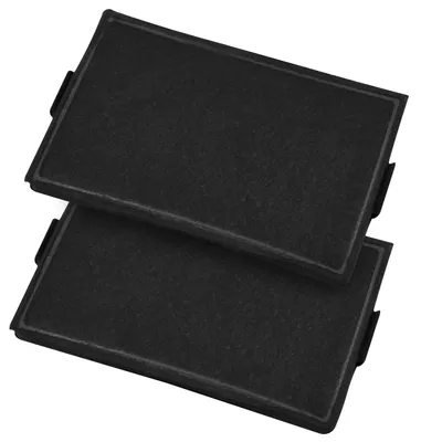 Produktbild von Kohlefilter 2 x Filter passend wie Miele 9231860 DKF 19 Geruchsfilter für Dunstabzugshaube