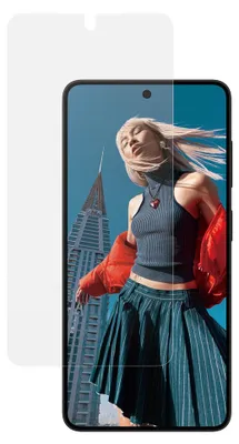 Imagen del producto de Protector de pantalla PanzerGlass para Galaxy S, modelo UWF, con sistema de instalación rápida