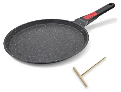 Produktbild von Omgoods - Antihaft-Pfanne für Crêpes mit abnehmbarem Griff - 20 cm
